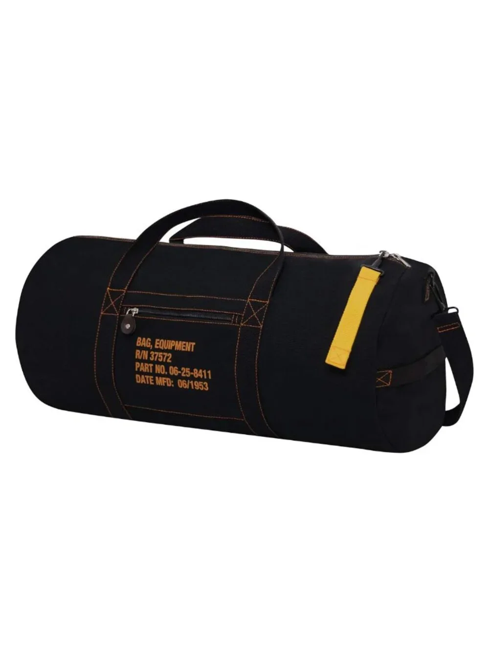 Heavyweight Cotton Canvas Duffel Bag 45L Vintage Style Travel Gym